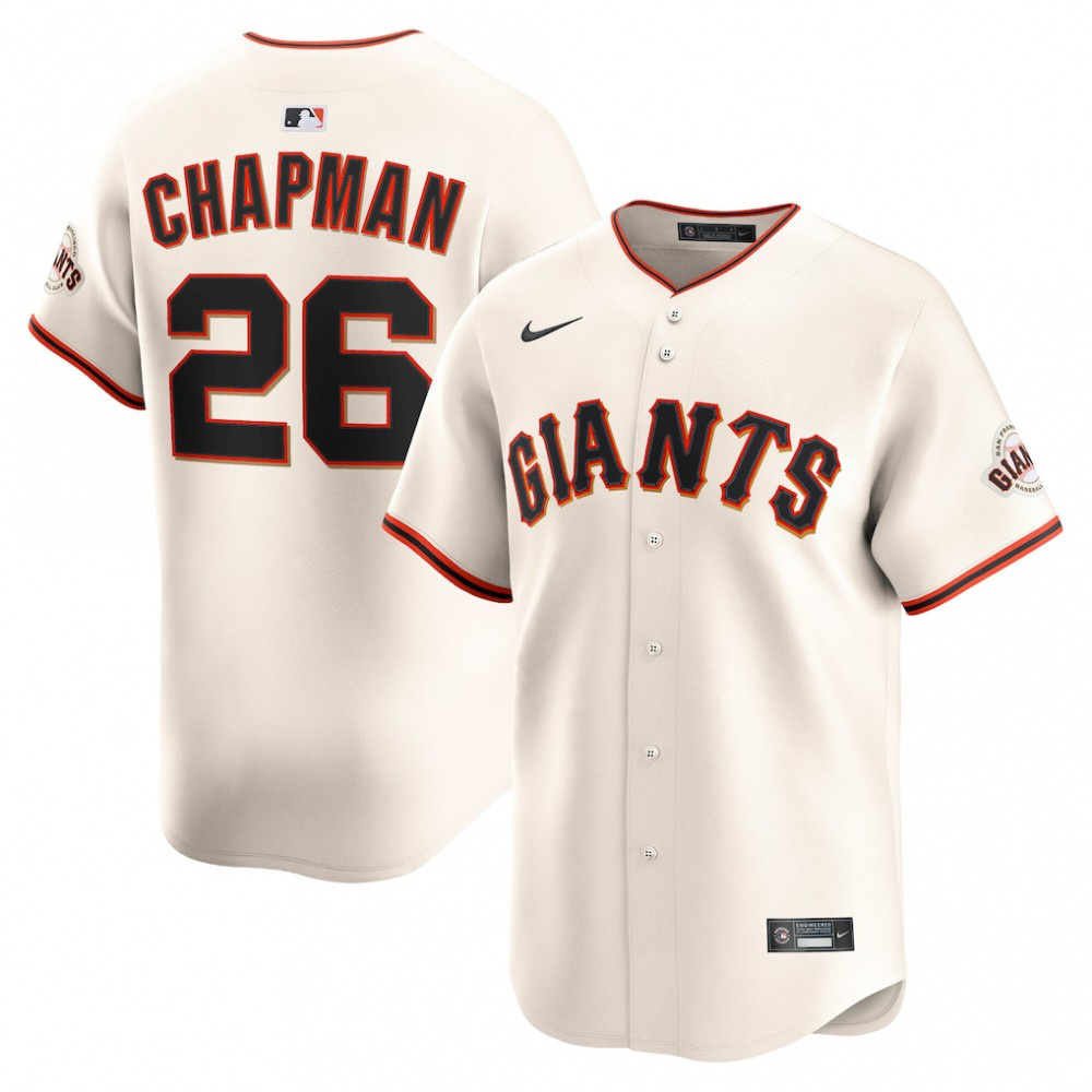 Matt Chapman San Francisco Giants Home Limited Player Jersey - Cream-Pro Kit Vault | Brand New 26/27 Sports Jerseys